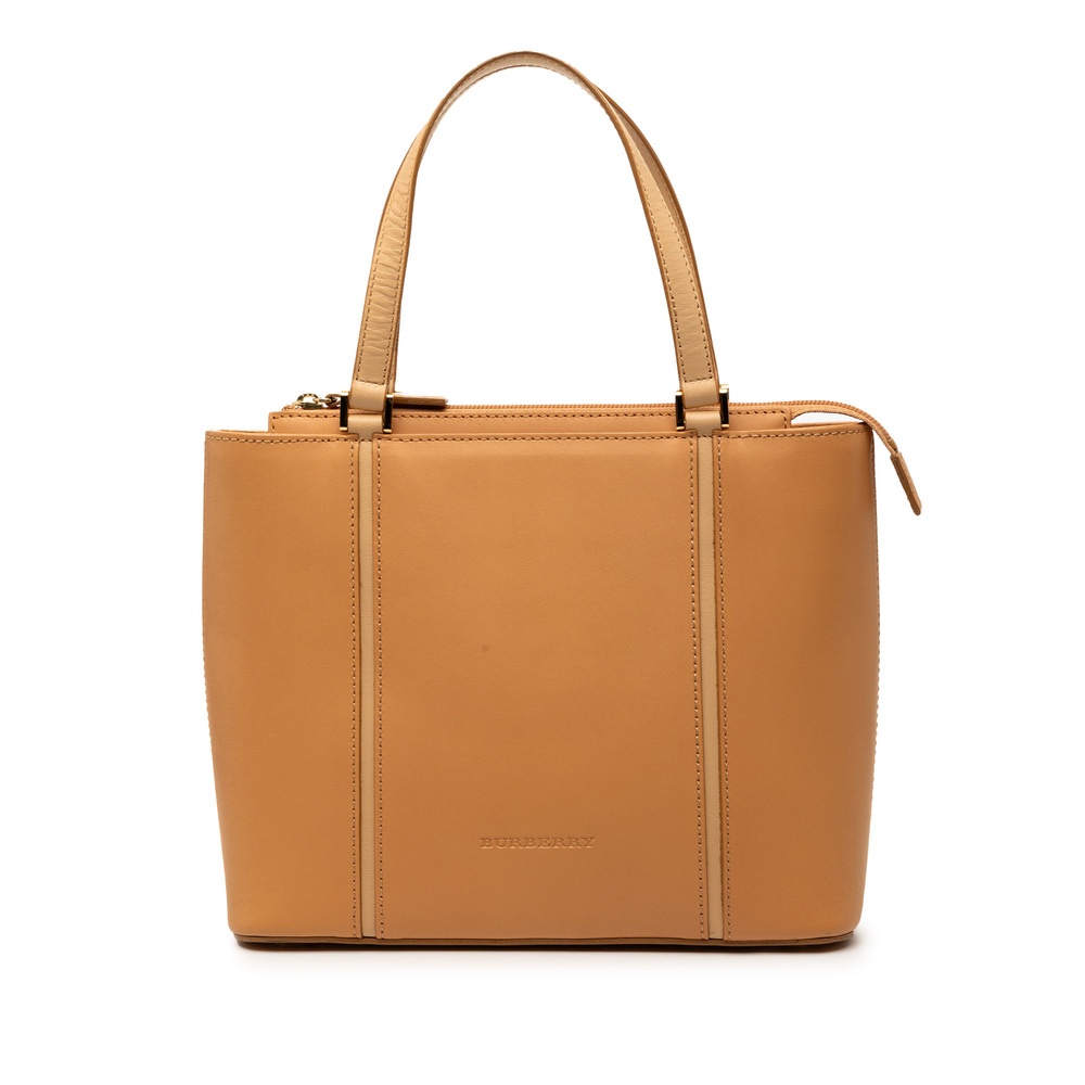 Pre-Loved Burberry Leather Tote
